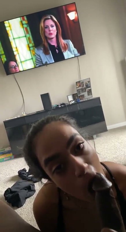 NRI Desi Cheating Girl Sucking Big Black Cock