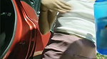 Sexy Mumbai girl show her boobs beside the main road