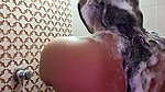 Sexy hot red color saree girl showing her boobs