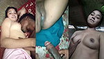 Hot girl fucking hard with bf uncle