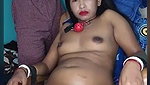 Mature Nepali aunty showing and using dilo machine