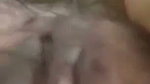 Girl rubbing her pussy  pressing nipple