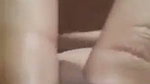 Girl rubbing her pussy  pressing nipple