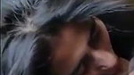 Valentine day girl give Blowjob to his bf inside car