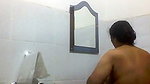 Mature aunty going to take bath