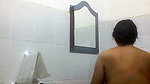 Mature aunty going to take bath