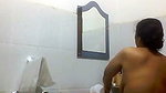 Mature aunty going to take bath