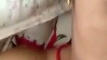 Hot beautiful bhabhi sucking dick