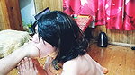 Sexy Naked Housewife Licking Feets Like Slave