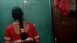 Aunty Changing her dress and show her nude body