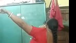 Aunty Changing her dress and show her nude body
