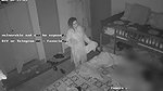 Aunty Changing dress infront of husband friend sleeping