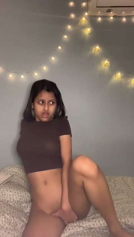 Beautiful hot girl showing her figure