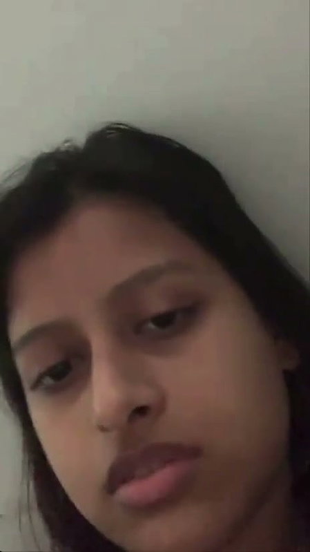 Sexy  slim girl fingering