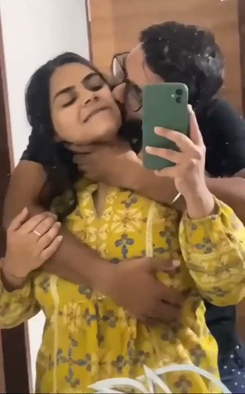 Chubby Punjabi girlfriend painful anal sex with bf self recorded