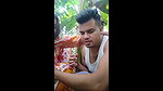 Sexy couple enjoying outdoor and show boobs