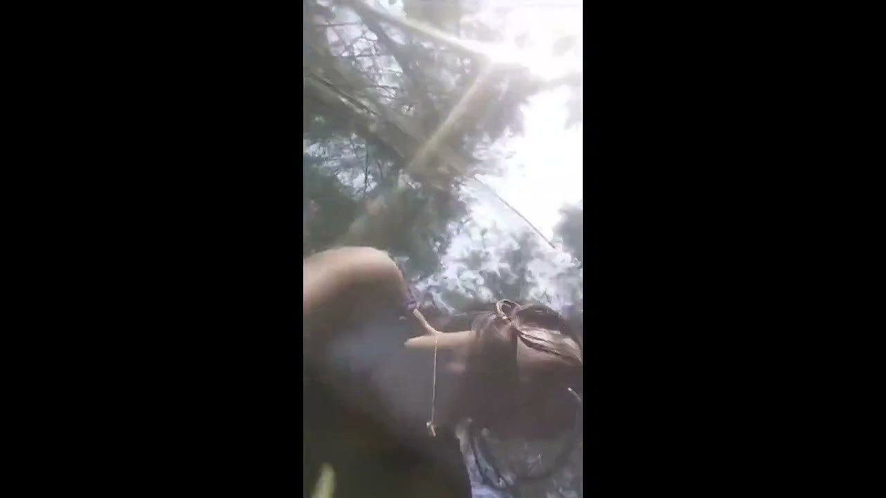 Girlfriend fuck hard with bf  moan in jungle