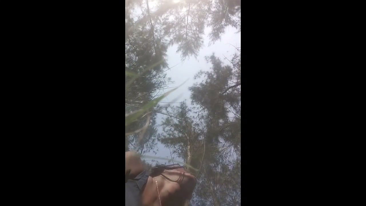 Girlfriend fuck hard with bf  moan in jungle