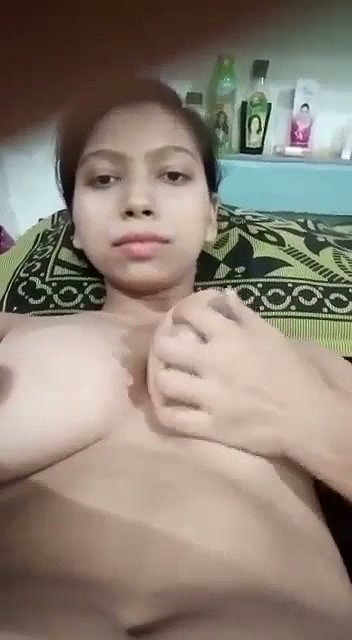 Sexy beautiful girl showing her figure