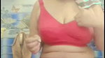 Bhabhi showing her boobs to lover