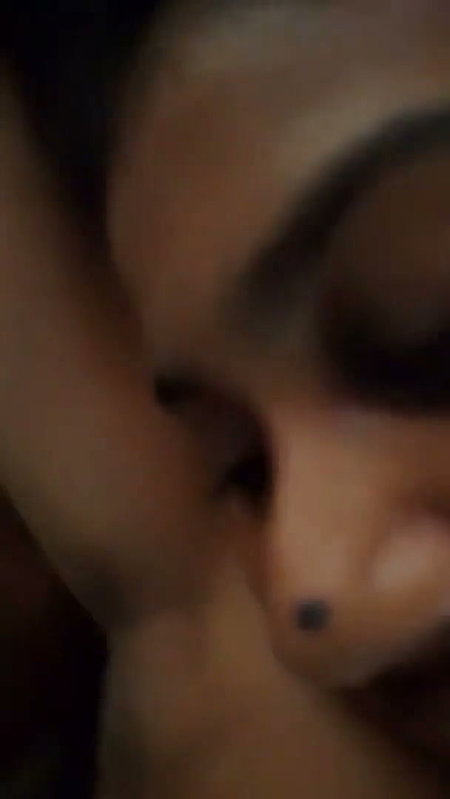 Tamil babe sucking bf dick
