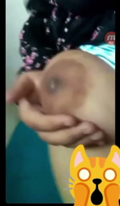 Hijabi Tanker Girl Showing On Video Call