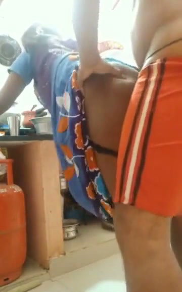 Maid fuck by house owner in kitchen