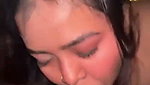 Sexy beautiful girl Blowjob his best friend