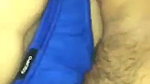 boyfriend wear blue underwear and fucking his gf