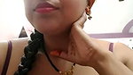 Sexy hot aunty talking  showing her nude body