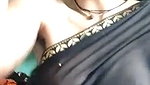 Mature aunty showing her boobs  taking on live