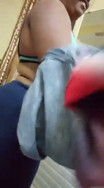 Aunty wearing cloth
