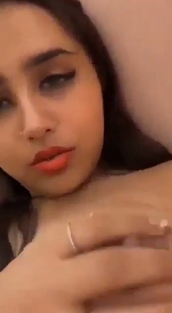 Sexy girl showing her beautiful boobs