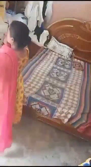 Two aunty enjoying with lover