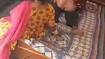 Two aunty enjoying with lover