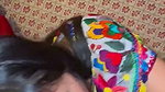 Beautiful sister Giving Blowjob Riding On brother cock