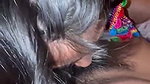 Beautiful sister Giving Blowjob Riding On brother cock