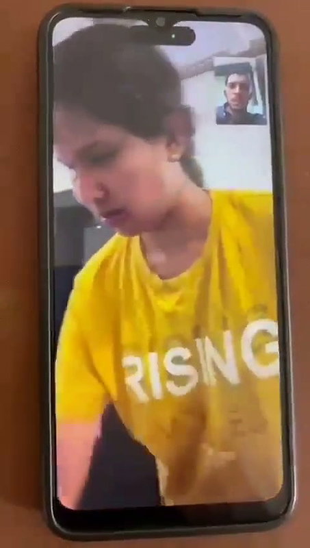 Boyfriend seeing her gf nude