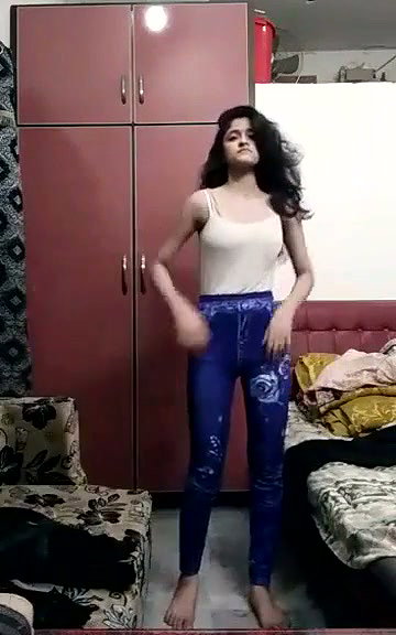 Sexy girl undress dance  showing