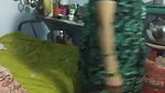 Aunty undress her saree for lover