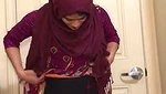Indian Hijabi Girl Showing boobs  ass