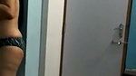 Aunty wearing cloth after sex
