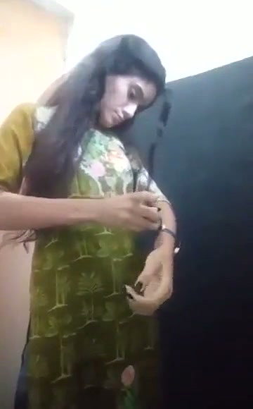 Sexy hot girl showing her beautiful body in bathroom