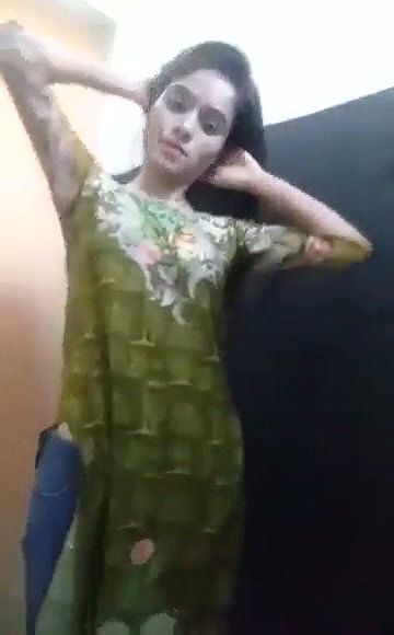 Sexy hot girl showing her beautiful body in bathroom