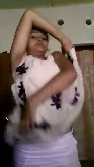 Sexy beautiful girl showing her sweet boobs