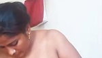 Hot aunty showing her figure on video call