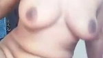 Hot aunty showing her figure on video call
