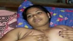 Desi girl laying on bed naked boobs press  Fingering