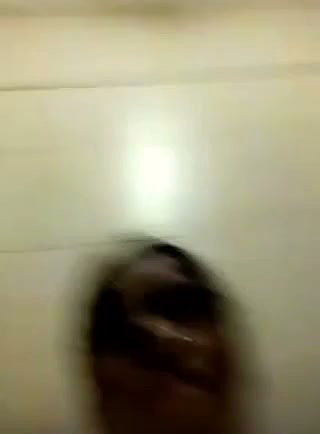 Mature aunty show her boobs in bathroom