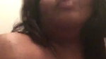 Aunty show her huge boobs